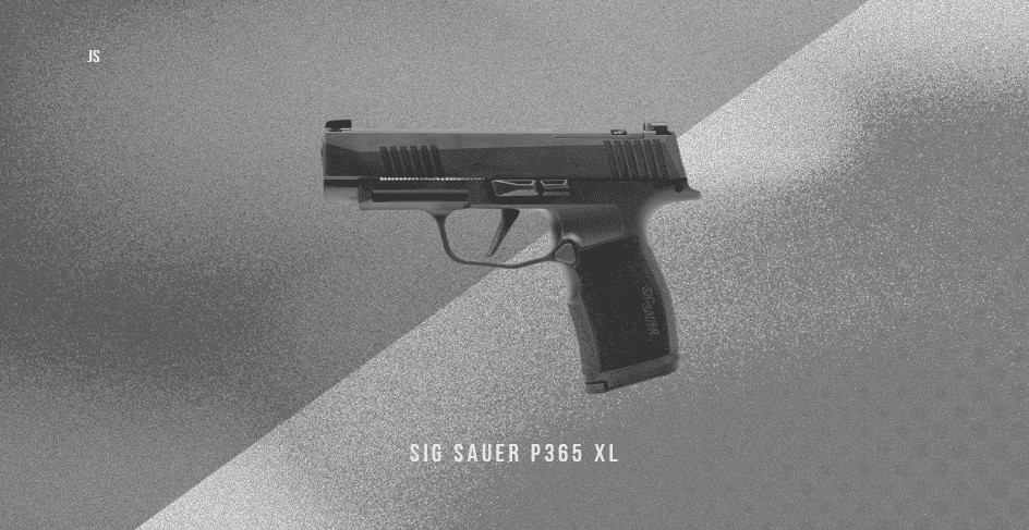 This is the Sig Sauer P365 XL, my #2 handgun option on this list.