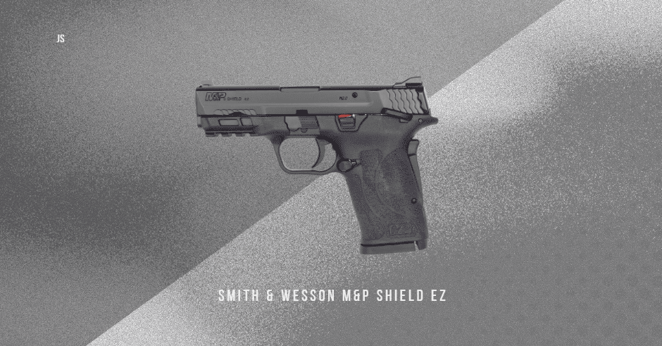 This is the Smith & Wesson M&P Shield EZ, my #7 handgun option on this list for women.